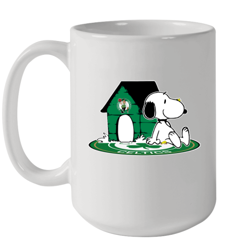 NBA Basketball Boston Celtics Snoopy The Peanuts Movie Shirt Ceramic Mug 15oz