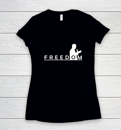 Live Free Shirt Women's V-Neck T-Shirt