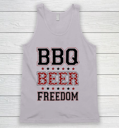 BBQ Beer Freedom Trump Fan Tank Top 4