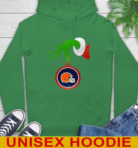 Cleveland Browns Grinch Merry Christmas NFL Football Hoodie 8