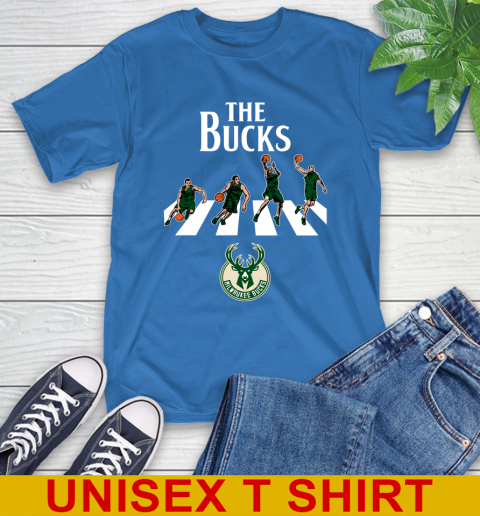 NBA Basketball Milwaukee Bucks The Beatles Rock Band Shirt T-Shirt 11