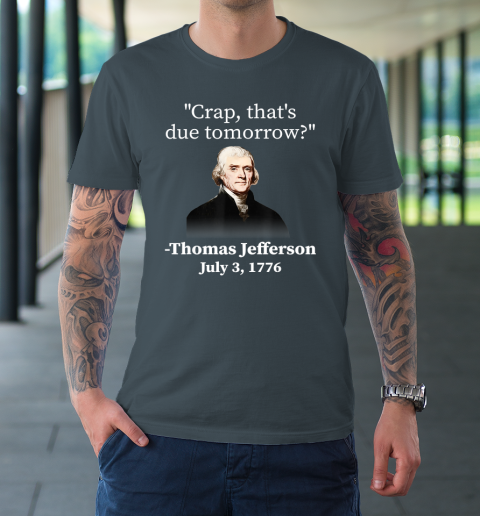 Thomas jefferson t shirt hotsell