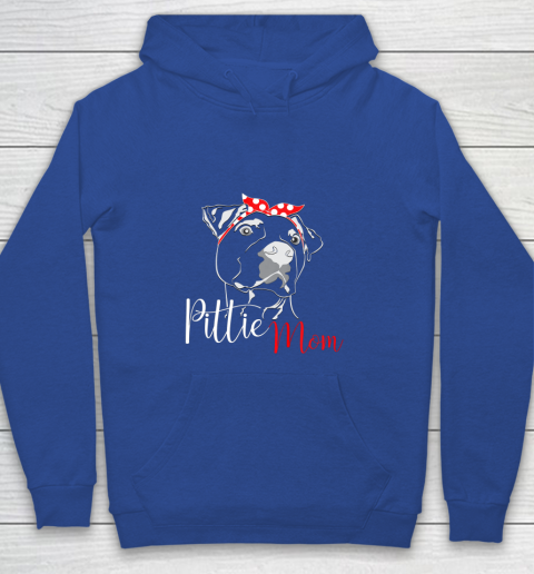 Dog Mom Shirt Pittie Mom T Shirt American Pitbull Shirt Dog Lover Youth Hoodie 6