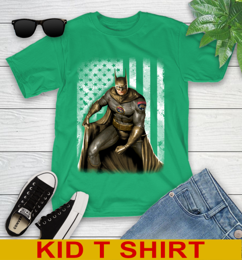 Florida Panthers NHL Hockey Batman DC American Flag Shirt Youth T-Shirt 7