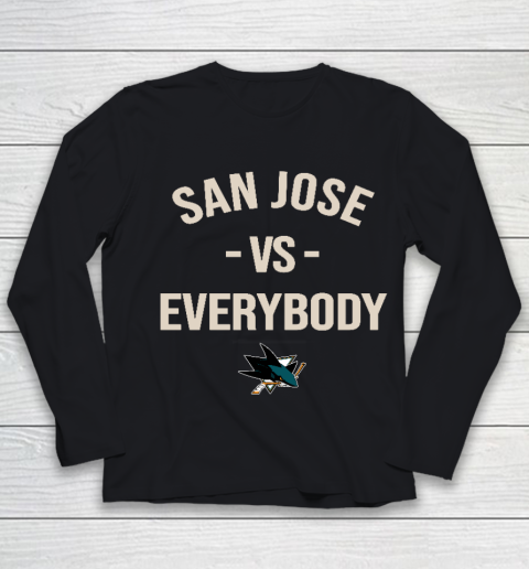 San Jose Sharks Vs Everybody Youth Long Sleeve