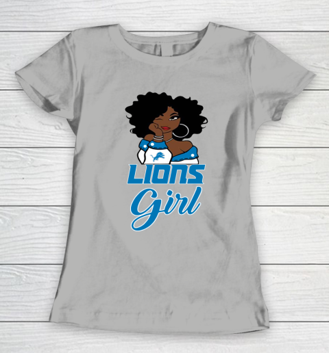 Detroit Lions Girl NFL Women's T-Shirt 11