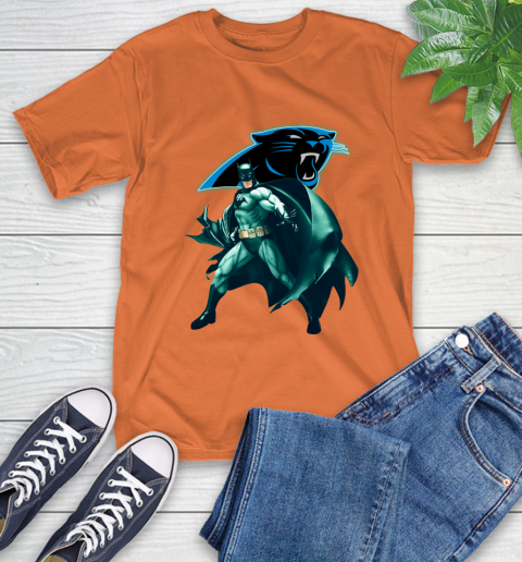 NFL Batman Football Sports Carolina Panthers T-Shirt 5