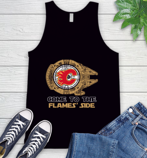 Calgary flames top tank top