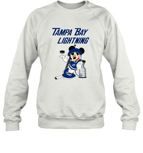 Mickey Tampa Bay Lightning With The Stanley Cup Hockey NHL Sweatshirt