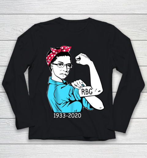 Notorious RBG Unbreakable Shirt Ruth Bader Ginsburg Dissent Youth Long Sleeve
