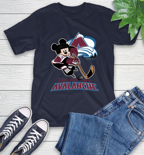 Colorado Avalanche Mickey Mouse Disney Hockey Stanley Cup Champions Shirt t- shirt