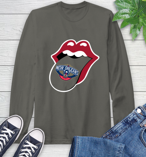New Orleans Pelicans NBA Basketball Lips I Root For My Team Adoring Fan 65