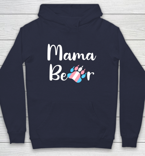 Mama Bear Transgender Mom T Shirt Trans Pride Gift Hoodie 2
