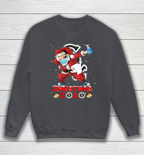 Chicago White Sox Funny Santa Claus Dabbing Christmas 2020 MLB Sweatshirt 4