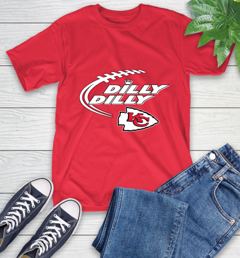 NFL Kansas City Chiefs Dilly Dilly Football Sports T-Shirt 10