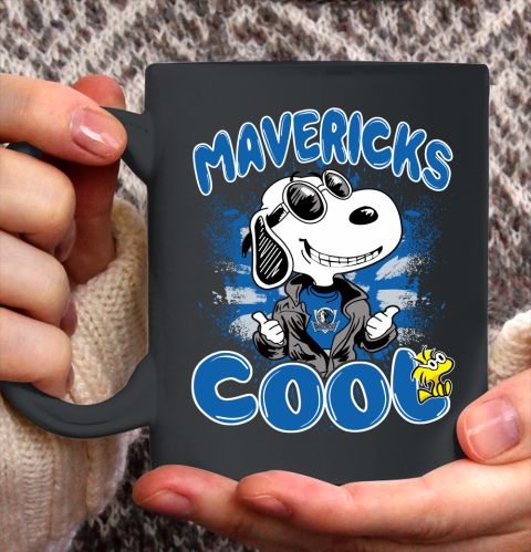 NBA Basketball Dallas Mavericks Cool Snoopy Shirt Ceramic Mug 11oz