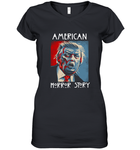Donald Trump  American Horror Story Women's V-Neck T-Shirt