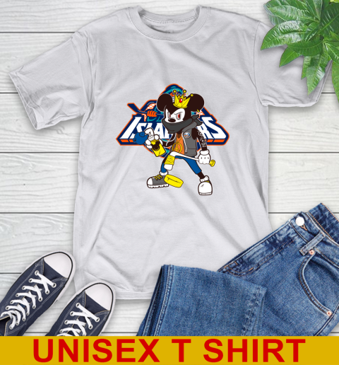 New York Islanders NHL Hockey Mickey Peace Sign Sports T-Shirt - Image 13
