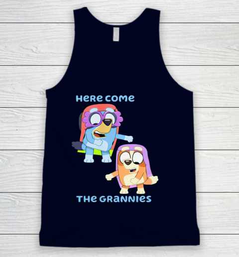 Blueys Shirt Here Come The Grannies Tank Top 2