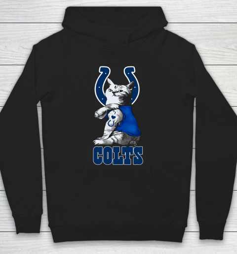 NFL Football My Cat Loves Indianapolis Colts Hoodie