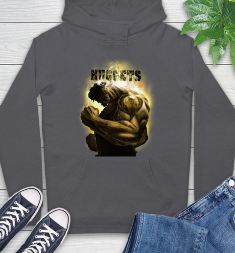 Denver Nuggets NBA Basketball Hulk Marvel Avengers Sports Hoodie 7