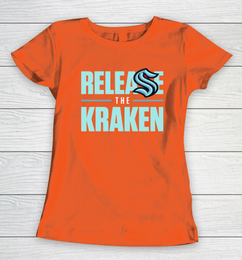 Release The Kraken T Shirt – Seattle Kraken Women's T-Shirt 3