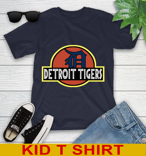 MLB Detroit Tigers Jurassic Park Dinosaur Movie Baseball Sports 103