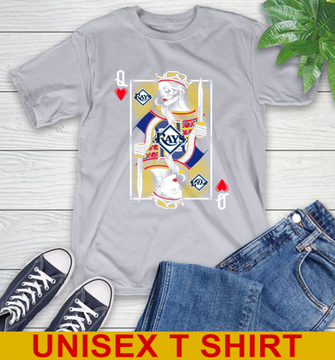 MLB Baseball Tampa Bay Rays The Queen Of Hearts Card Shirt T-Shirt 5
