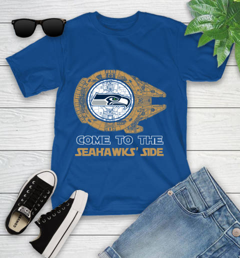 NFL Come To The Seattle Seahawks Wars Football Sports Youth T-Shirt 12