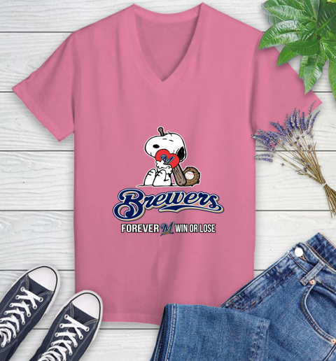 MLB The Peanuts Movie Snoopy Forever Win Or Lose Baseball Milwaukee Brewers 89