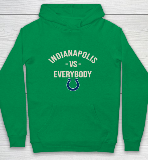 Indianapolis Colts Vs Everybody Youth Hoodie 4