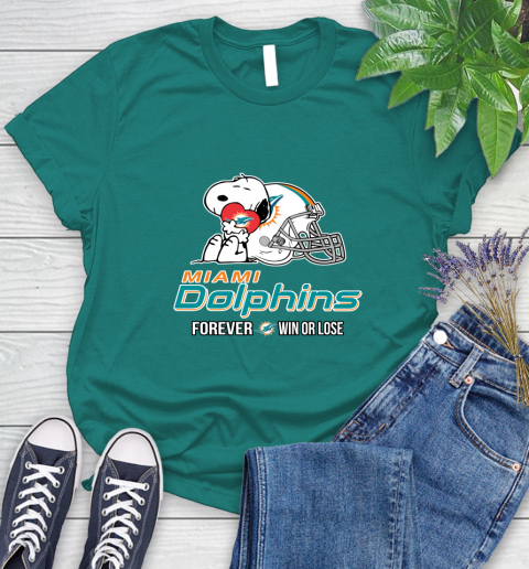 NFL The Peanuts Movie Snoopy Forever Win Or Lose Football Miami Dolphins 102