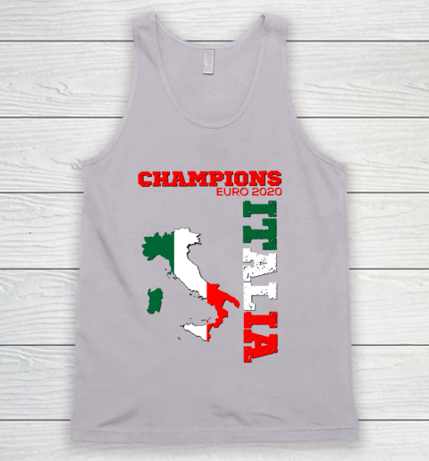 Italy Champions Euro 2020 played in 2021 Tank Top 3