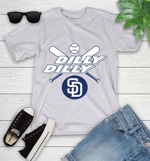 MLB San Diego Padres Dilly Dilly Baseball Sports Youth T-Shirt 4