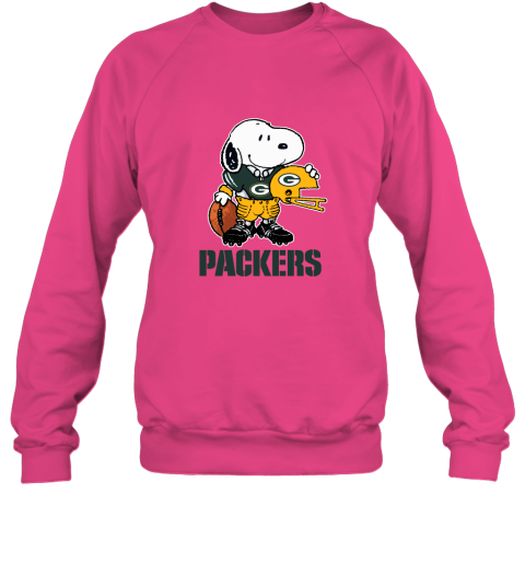 pink packer sweatshirt