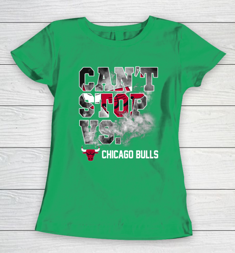 NBA Chicago Bulls Basketball Can't Stop Vs Women's T-Shirt 5
