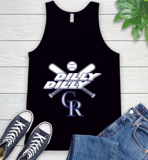 MLB Colorado Rockies Dilly Dilly Baseball Sports Tank Top 2
