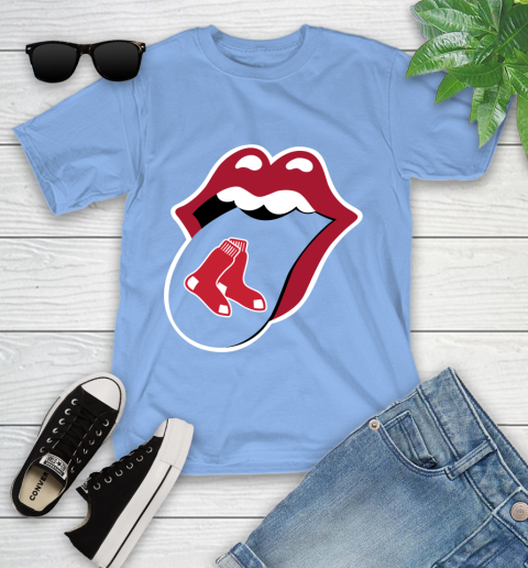 Boston Red Sox MLB Baseball Lips I Root For My Team Adoring Fan 113