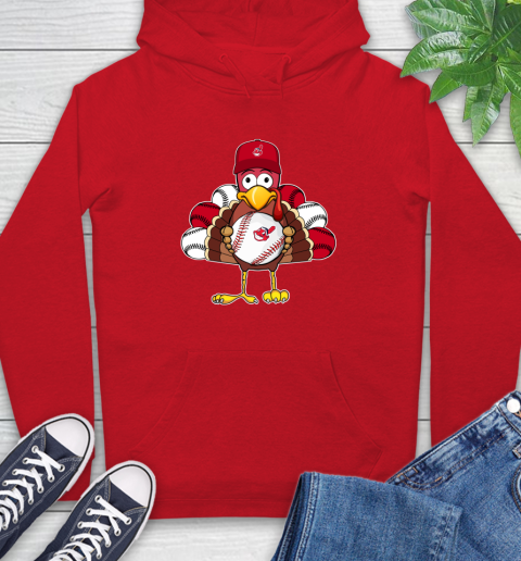 Cleveland Indians Turkey thanksgiving Hoodie 10