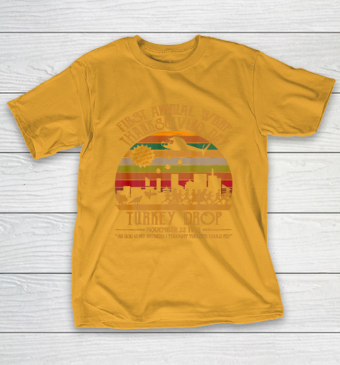 WKRP Thanksgiving Day Turkey Drop T-Shirt 2