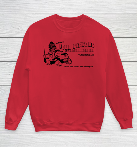 Four Seasons Total Landscaping Philadelphia PA Youth Sweatshirt 4