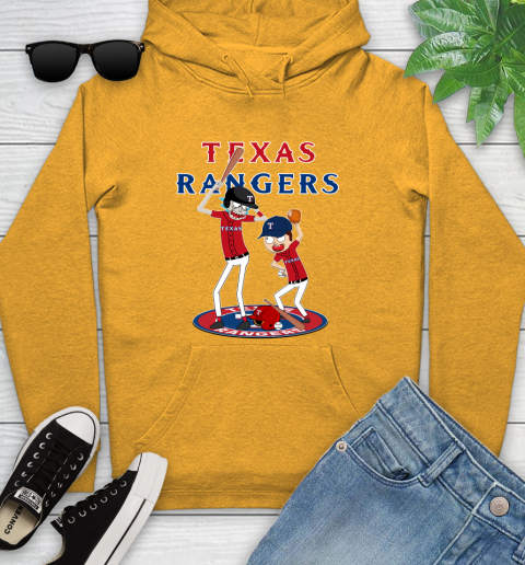 MLB Texas Rangers Rick And Morty Baseball 139