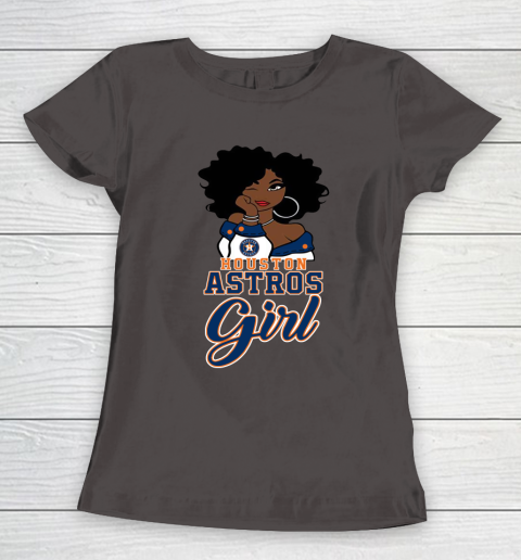 Houston Astross Girl MLB Women's T-Shirt 9