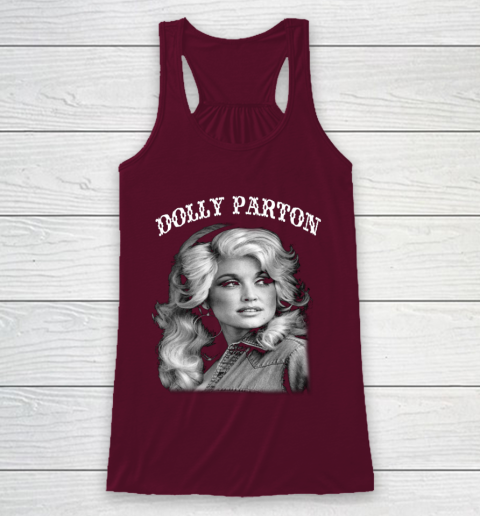 Dolly Parton Classic Vintage Racerback Tank 2