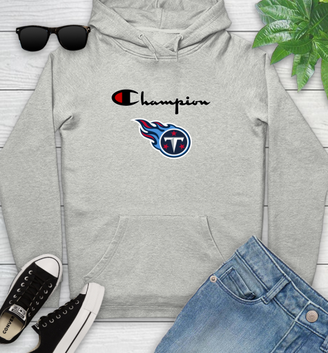 NFL Football Tennessee Titans Champion Shirt Youth Hoodie