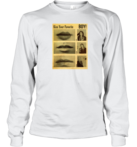 Kiss You Favorite Boy Long Sleeve T