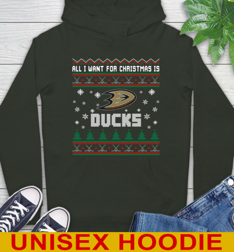 Anaheim Ducks NHL Hockey All I Want For Christmas Is My Team Sports 24
