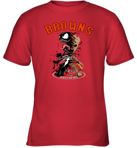 NFL Groot Guardians Of The Galaxy Football Sports Cleveland Browns Shirt  For Fans - Freedomdesign