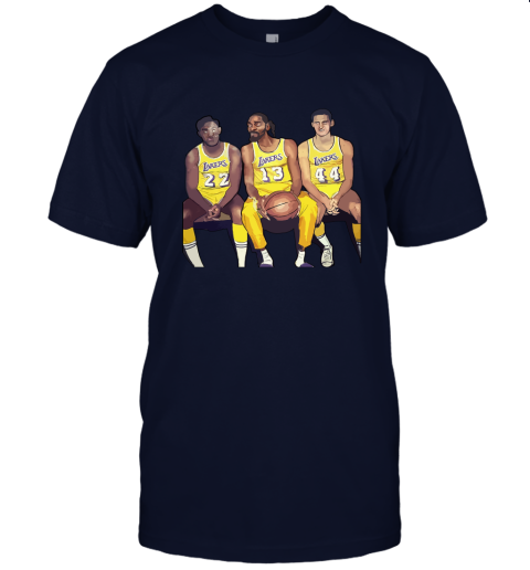 Elgin Baylor x Snoop Dogg x Jerry West Funny Unisex Jersey Tee