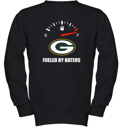 Fueled By Haters Maximum Fuel Green Bay Packers Youth Sweatshirt